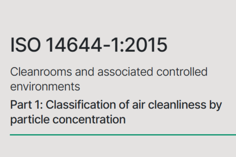 qvtest iso 14644-1:2015